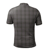 Stewart Grey Tartan Polo Shirt